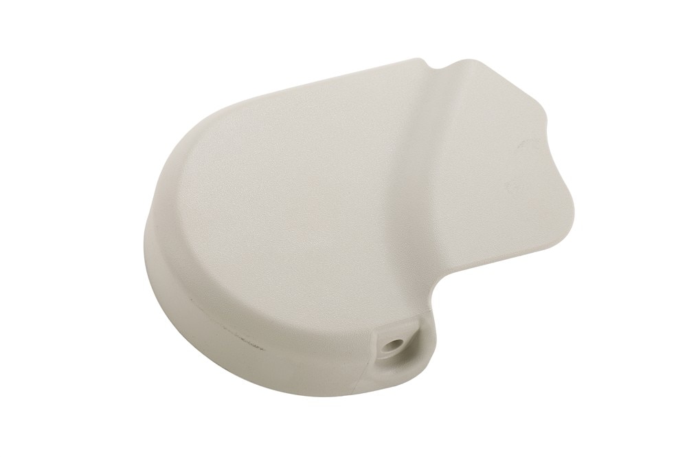 GM Genuine Parts Beige Passenger Side 3rd Row Seat Hinge Finish Cover