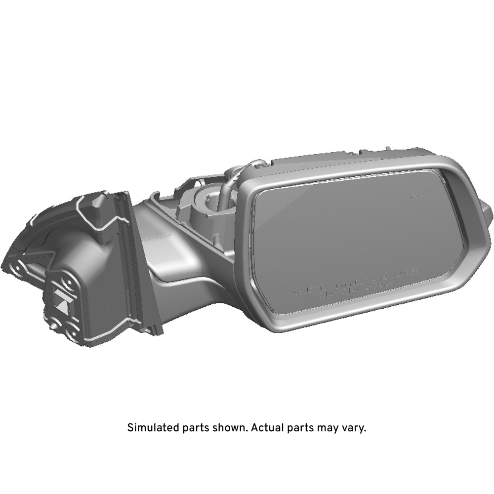 GM Genuine Parts Passenger Side Door Mirror