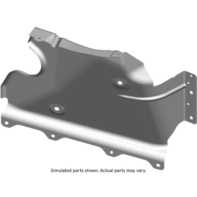 GM Genuine Parts Passenger Side Auxiliary Fuel Tank Shield