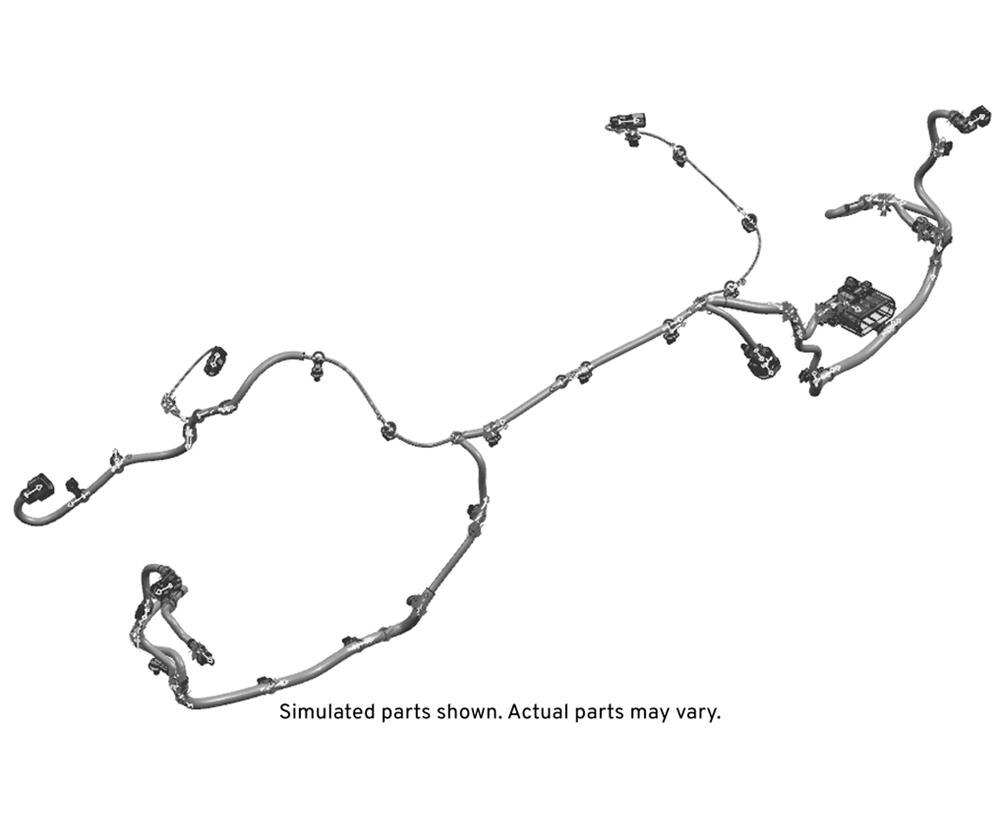 GM Genuine Parts Chassis Rear Wiring Harness