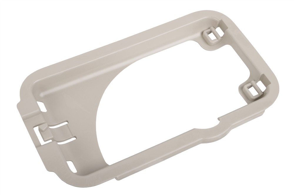 GM Genuine Parts Whisper Beige Rear Seat Center Belt Opening Bezel