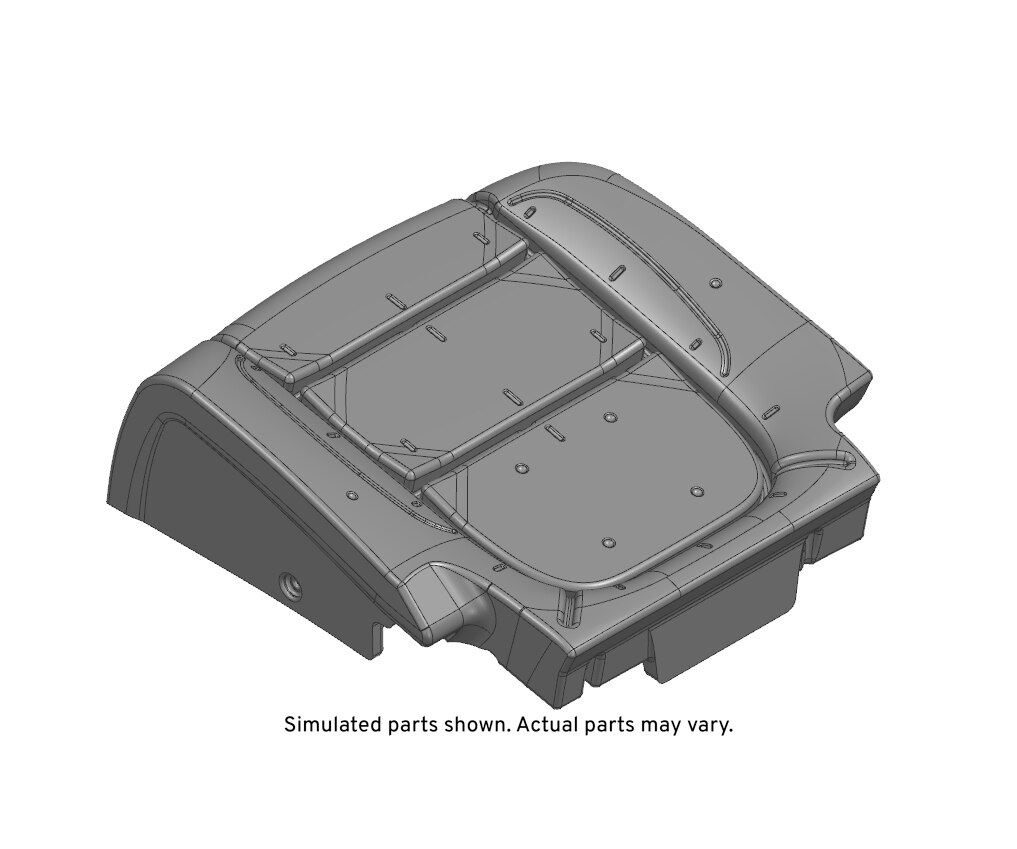 GM Genuine Parts Rear Passenger Side Seat Cushion Pad