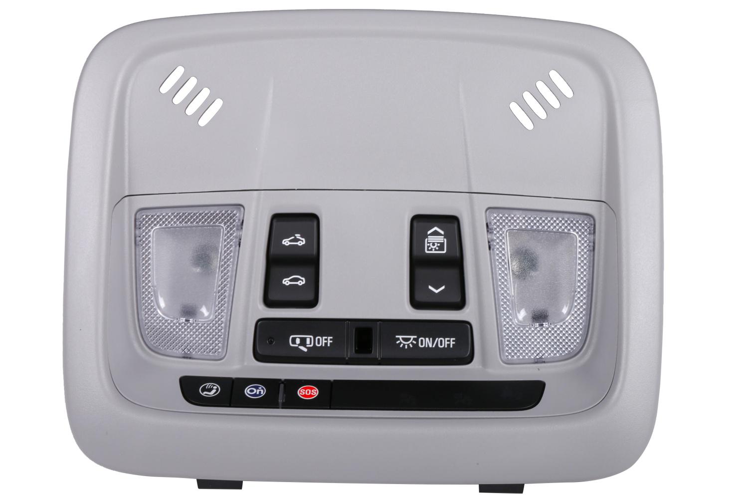 GM Genuine Parts Light Ash Gray Roof Console