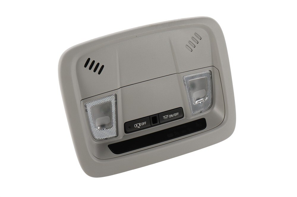 GM Genuine Parts Light Ash Gray Roof Console