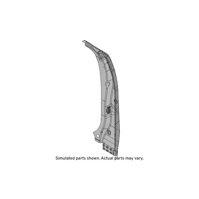 GM Genuine Parts Passenger Side Body Lock Pillar Outer Panel
