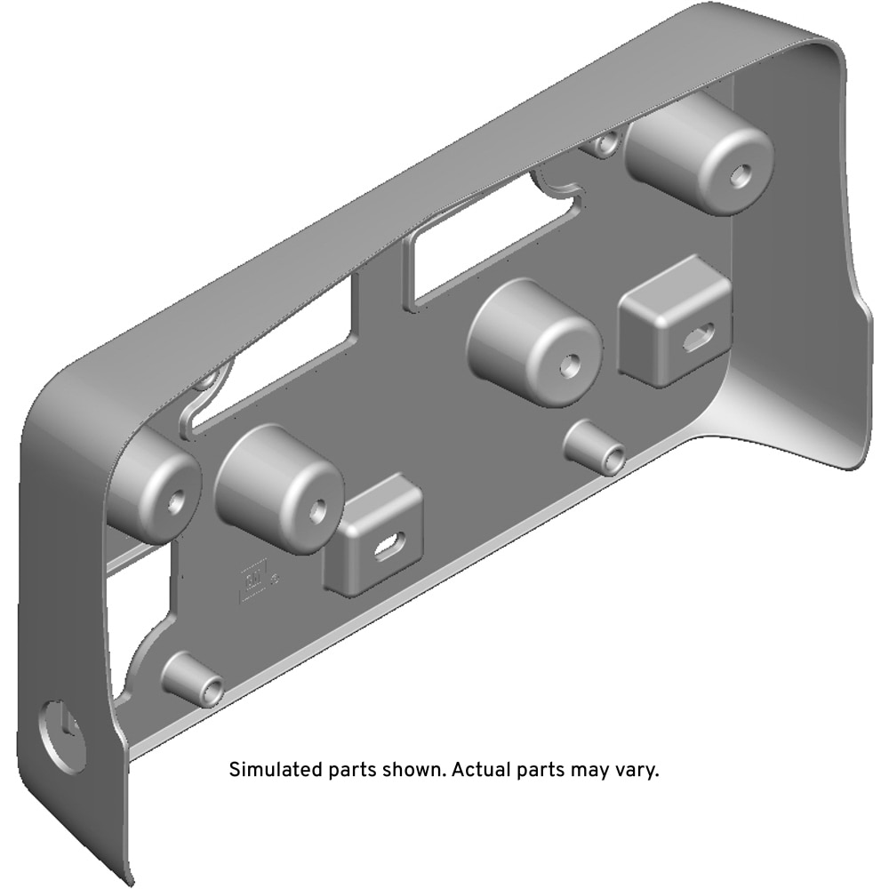GM Genuine Parts Front License Plate Bracket
