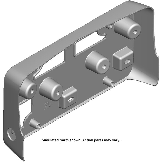 GM Genuine Parts Front License Plate Bracket