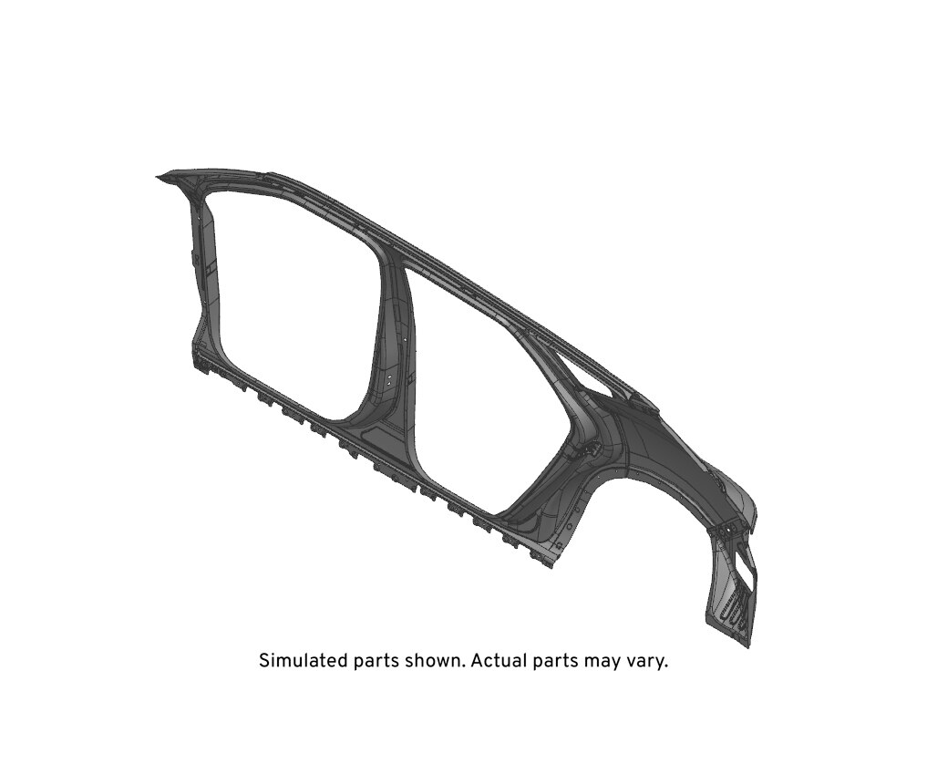 GM Genuine Parts Body Passenger Side Outer Panel