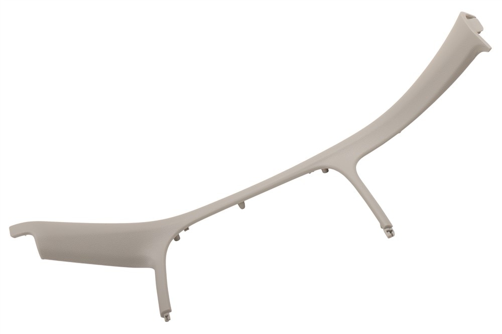 GM Genuine Parts Gray Front Driver Side Floor Console Applique