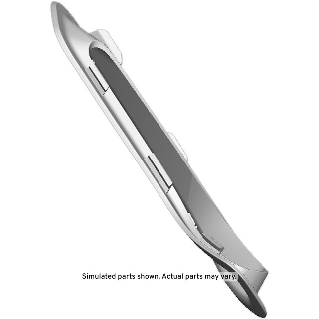 GM Genuine Parts Light Wheat Front Passenger Side Seat Belt Opening Bezel
