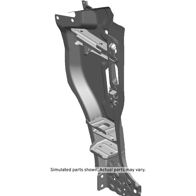 GM Genuine Parts Passenger Side Body Hinge Pillar Outer Panel Reinforcement