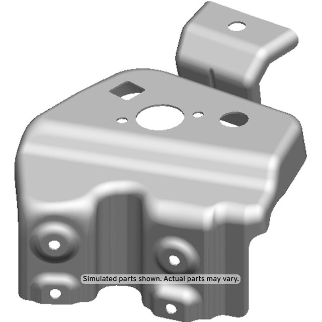 GM Genuine Parts Passenger Side Body Side Hood Bumper Bracket