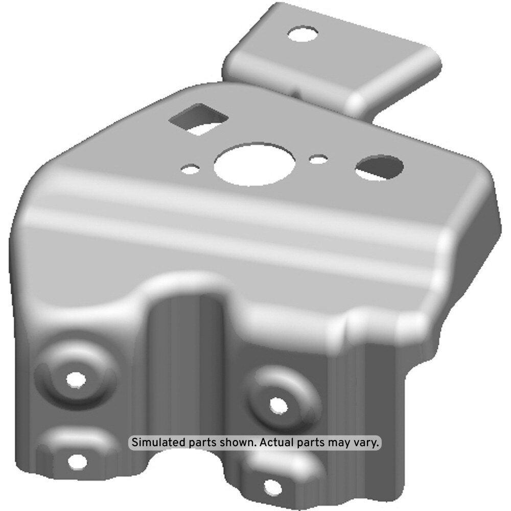 GM Genuine Parts Passenger Side Body Side Hood Bumper Bracket