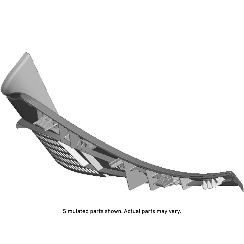 GM Genuine Parts Driver Side Air Inlet Grille Panel Extension