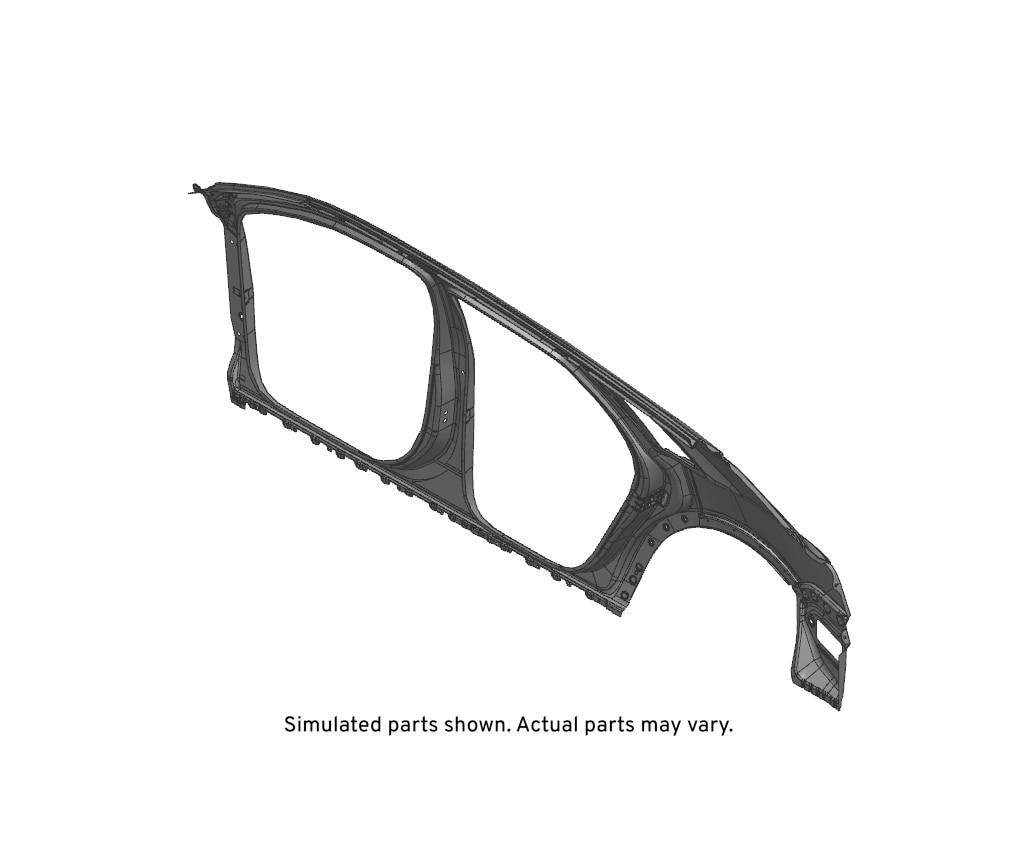 GM Genuine Parts Body Passenger Side Outer Panel