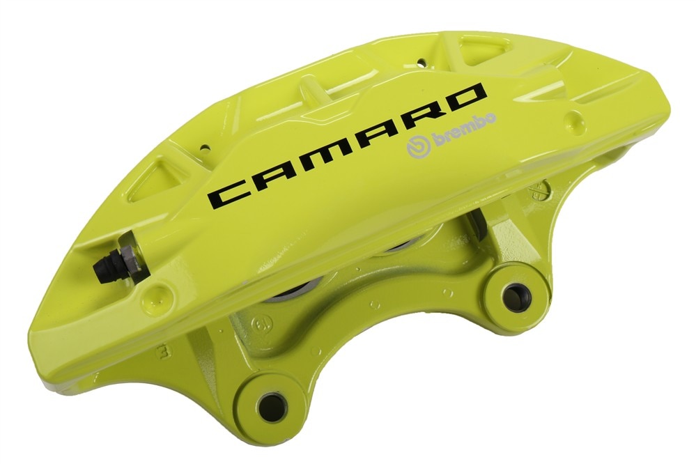 GM Genuine Parts Yellow Front Driver Side Disc Brake Caliper Assembly