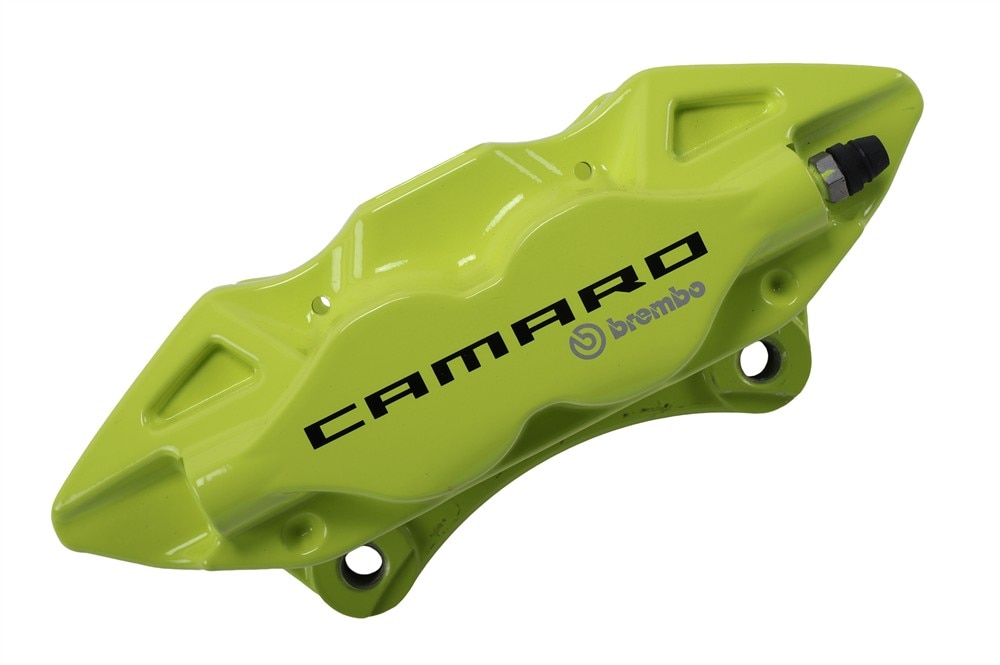 GM Genuine Parts Yellow Rear Driver Side Disc Brake Caliper Assembly