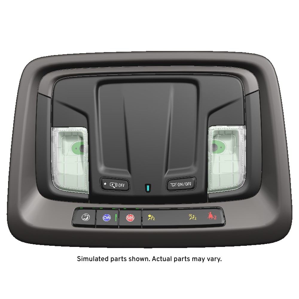 GM Genuine Parts Black Roof Console