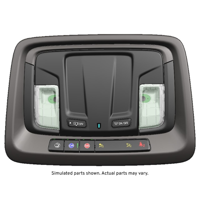 GM Genuine Parts Black Roof Console