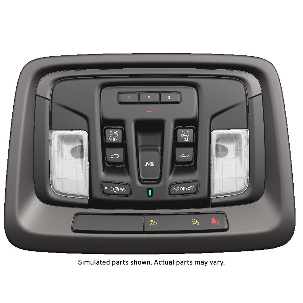 GM Genuine Parts Gray Roof Console