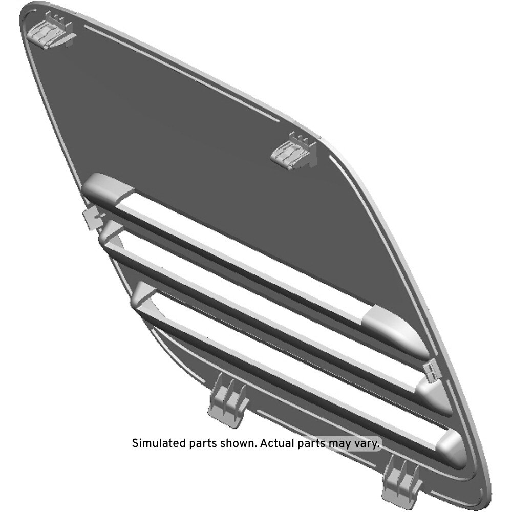 GM Genuine Parts Gray Driver Side Quarter Stowage Pocket Door