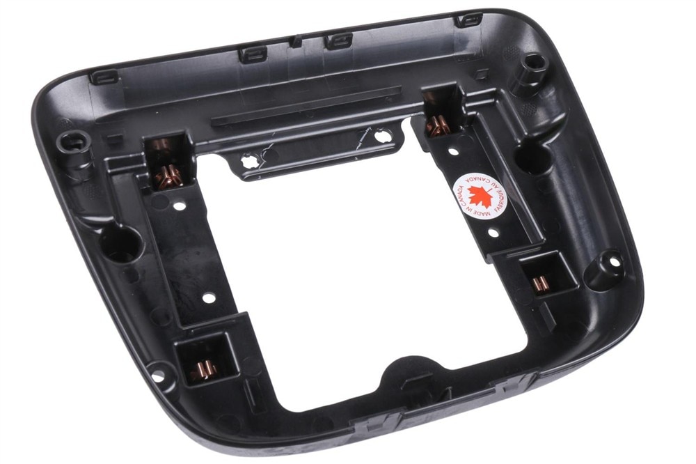 GM Genuine Parts Black Radio Rear Trim Plate