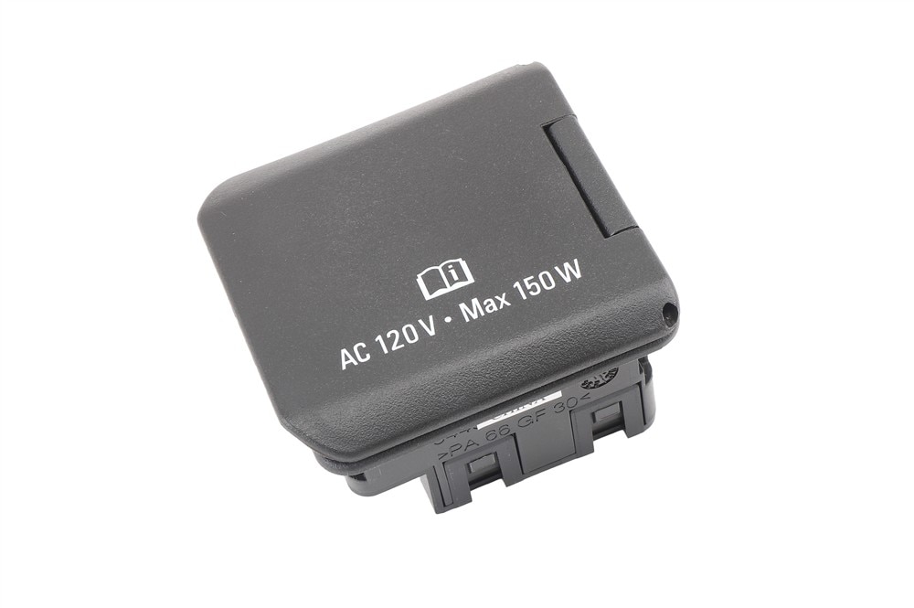 GM Genuine Parts Black Accessory Power Receptacle