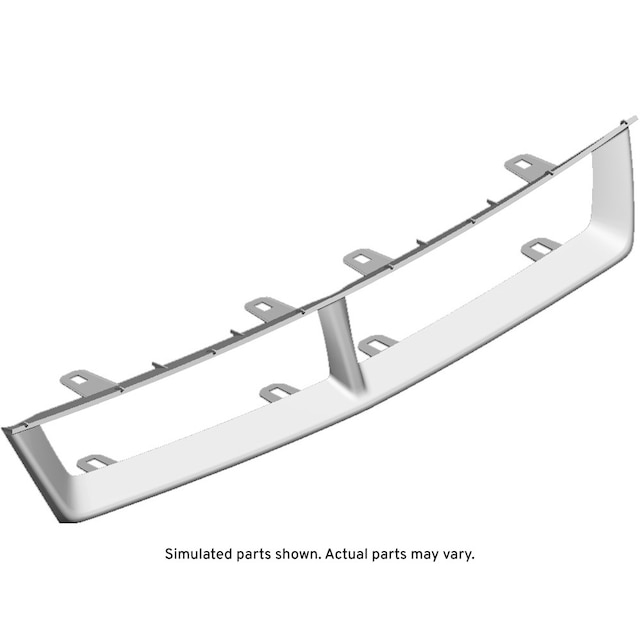 GM Genuine Parts Black Instrument Panel Trim Plate