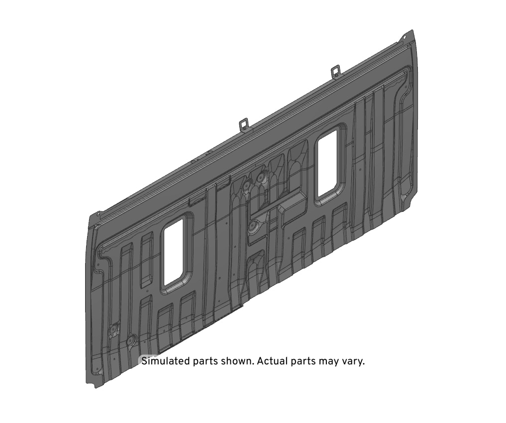 GM Genuine Parts Rear End Panel