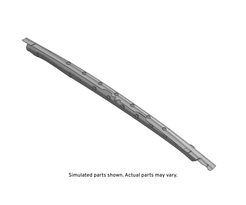 GM Genuine Parts Passenger Side Roof Outer Side Rail