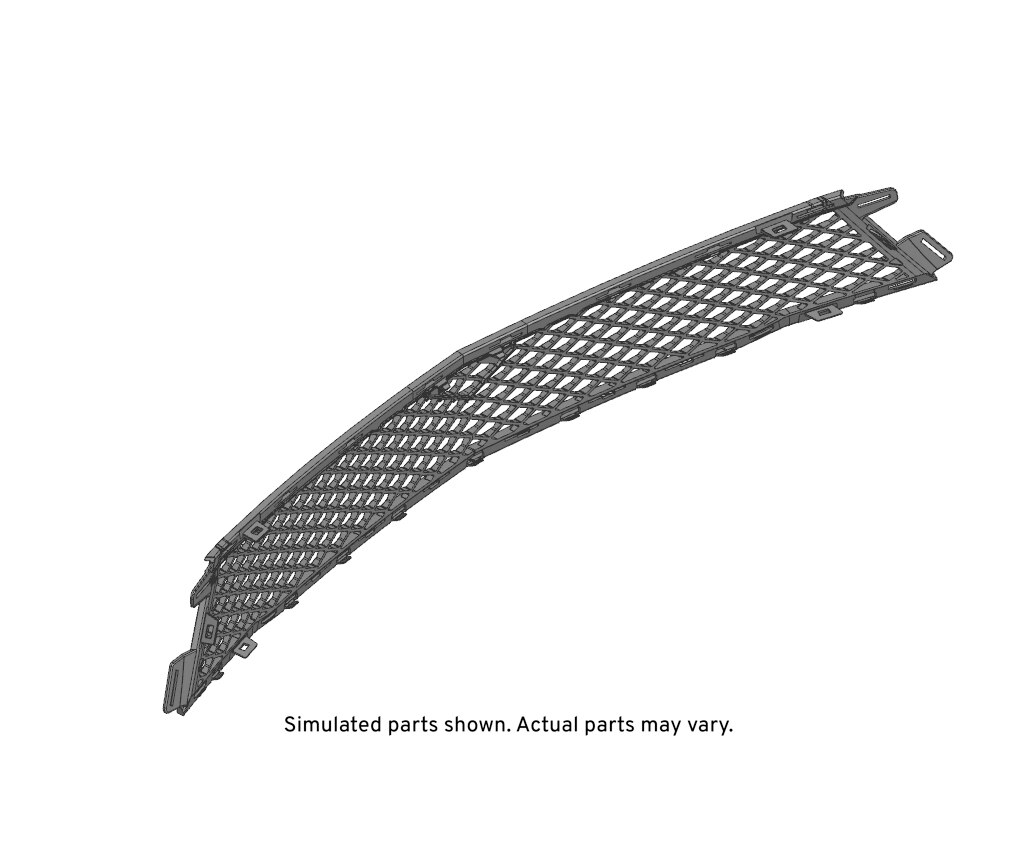 GM Genuine Parts Front Lower Grille