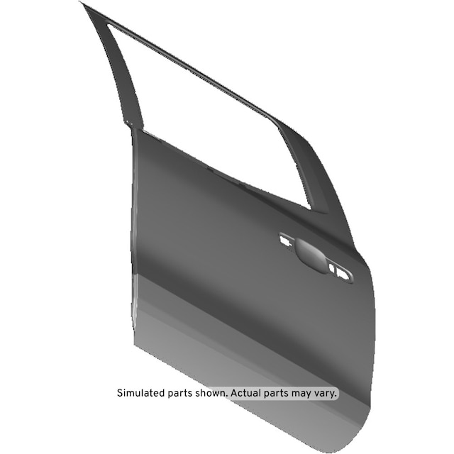 GM Genuine Parts Rear Passenger Side Door Outer Panel