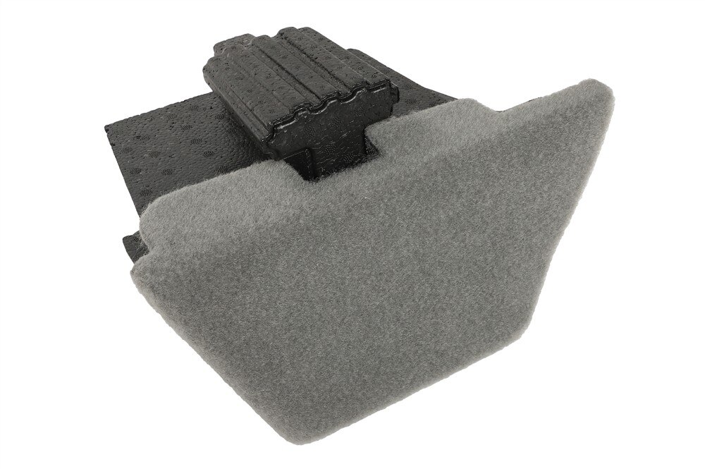 GM Genuine Parts Dark Titanium Driver Side Rear Compartment Floor Stowage Trim Compartment