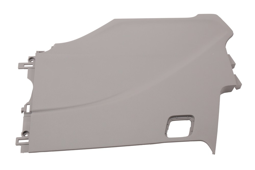 GM Genuine Parts Gray Front Driver Side Floor Console Rear Side Trim Panel