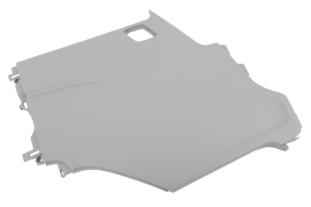 GM Genuine Parts Gray Front Passenger Side Floor Console Rear Side Trim Panel