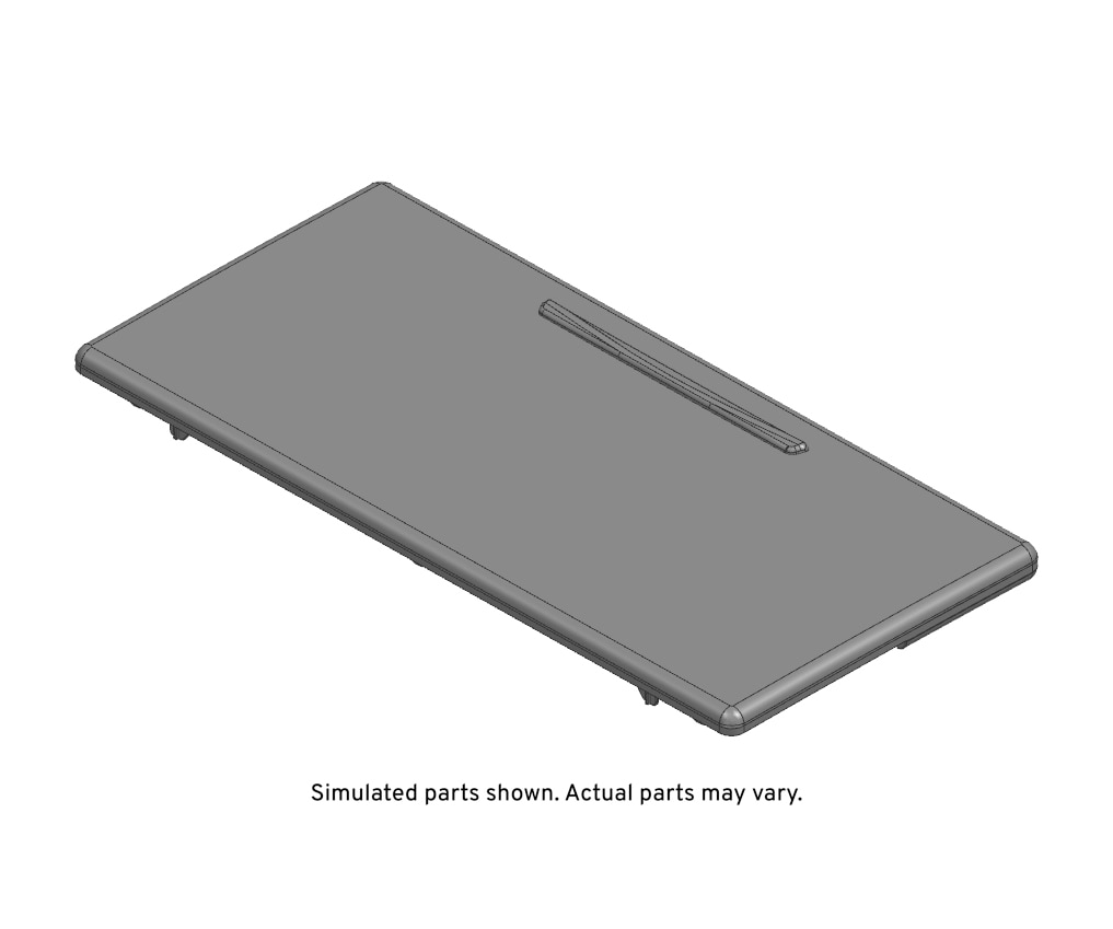 GM Genuine Parts Cafe Noir Eucalyptus Console Lid