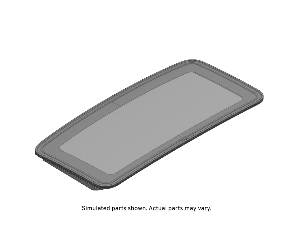 GM Genuine Parts Sunroof Window