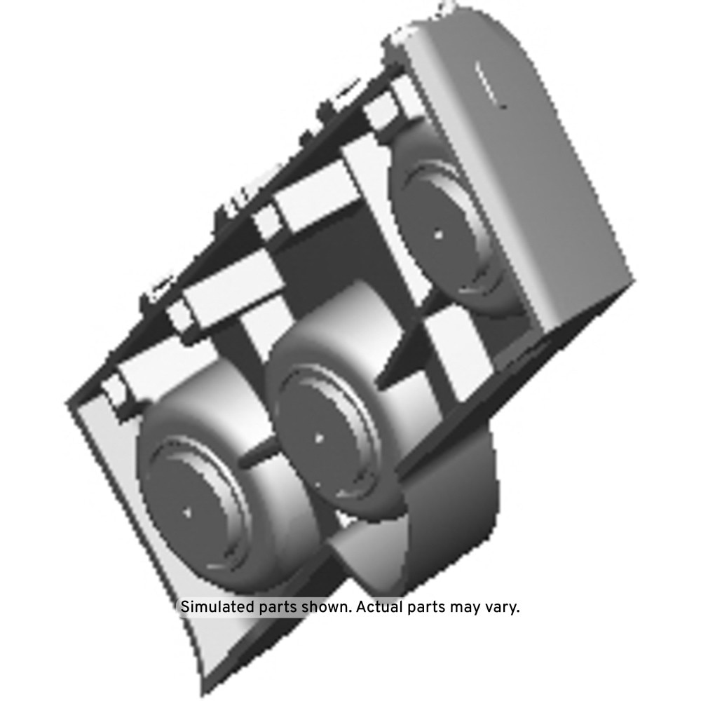 GM Genuine Parts Passenger Side Rear Bumper Fascia Guide