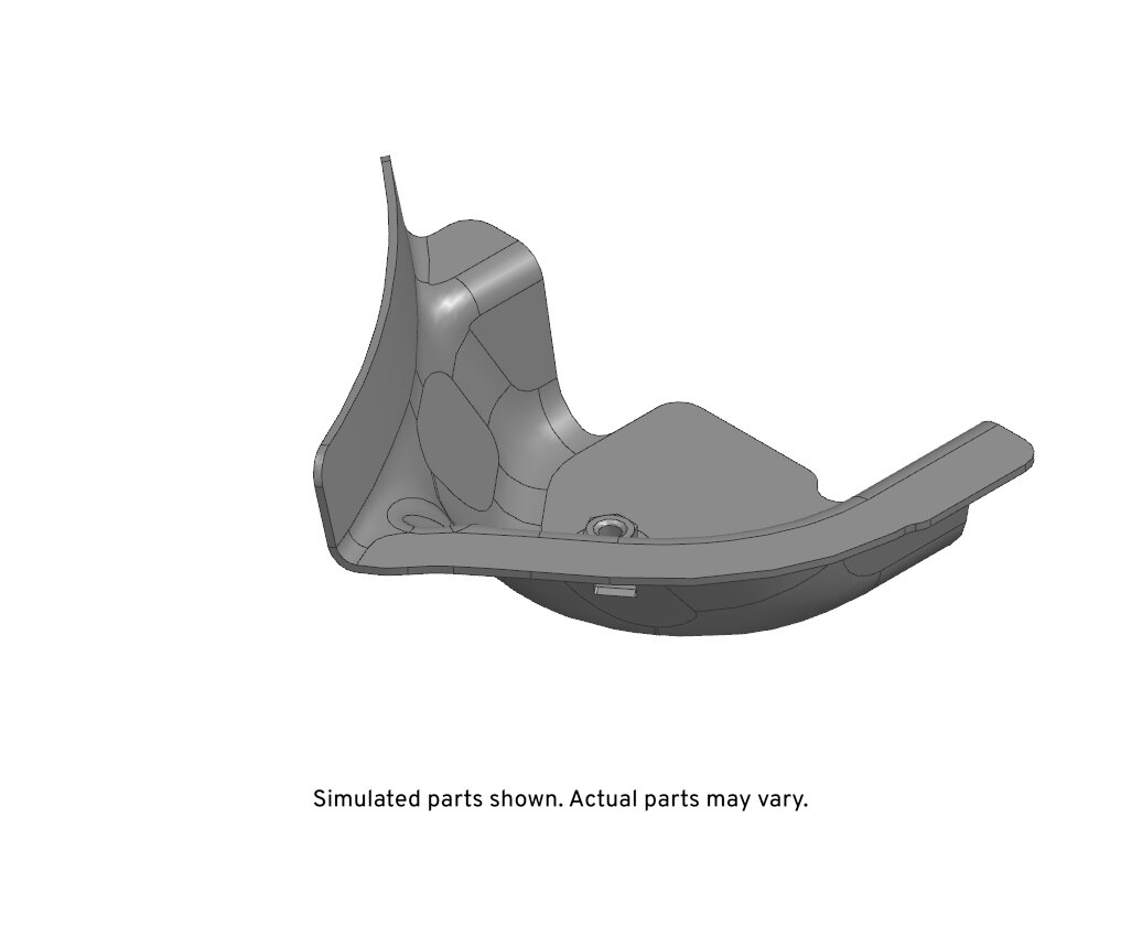 GM Genuine Parts Driver Side Underbody Side Rail Extension
