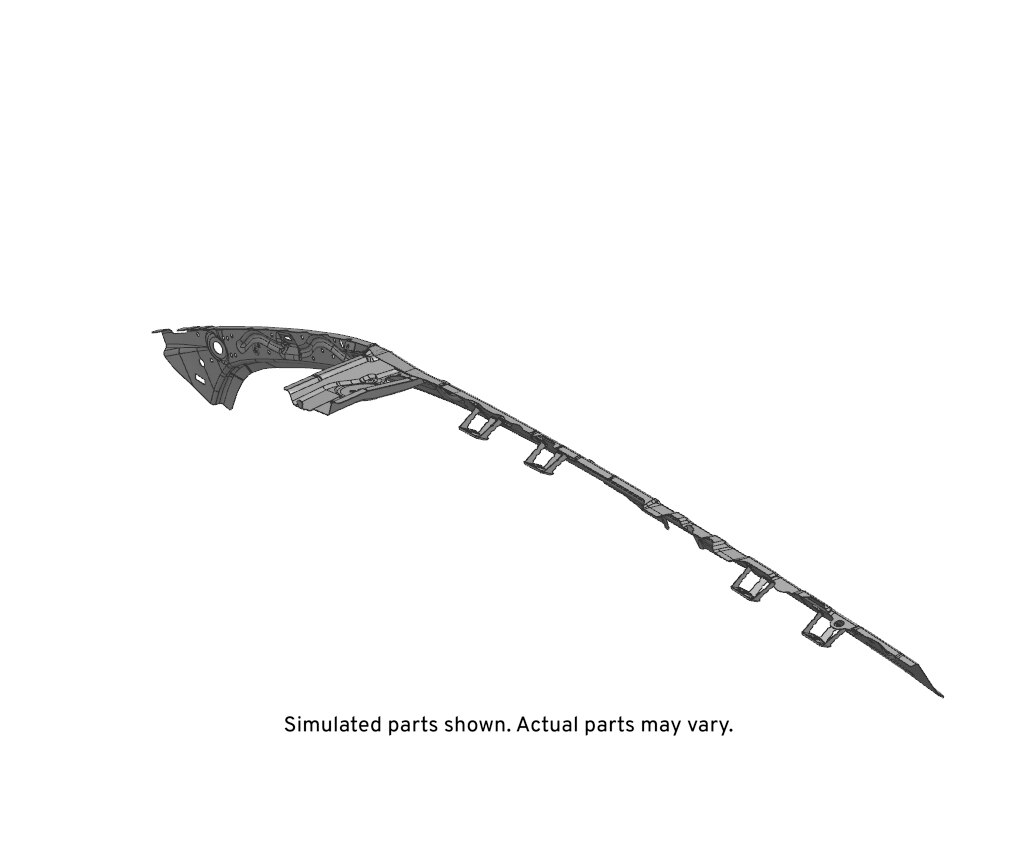 GM Genuine Parts Driver Side Roof Side Rail