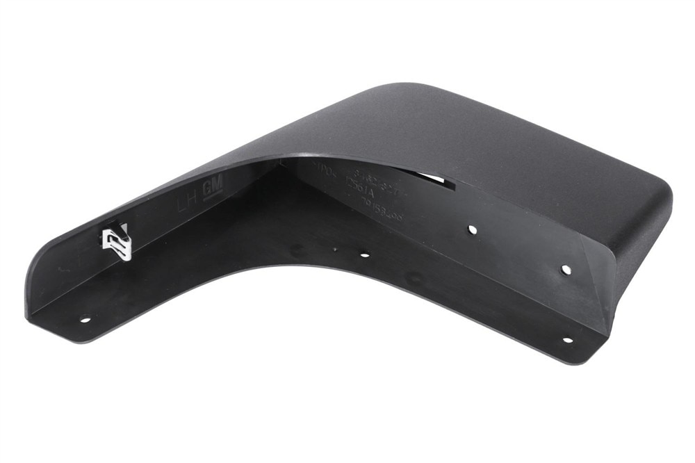 ディアブロッサ高田ウインドブレーカー8番 GM Genuine Parts Black Rear Driver Side Tire Front Air Deflector