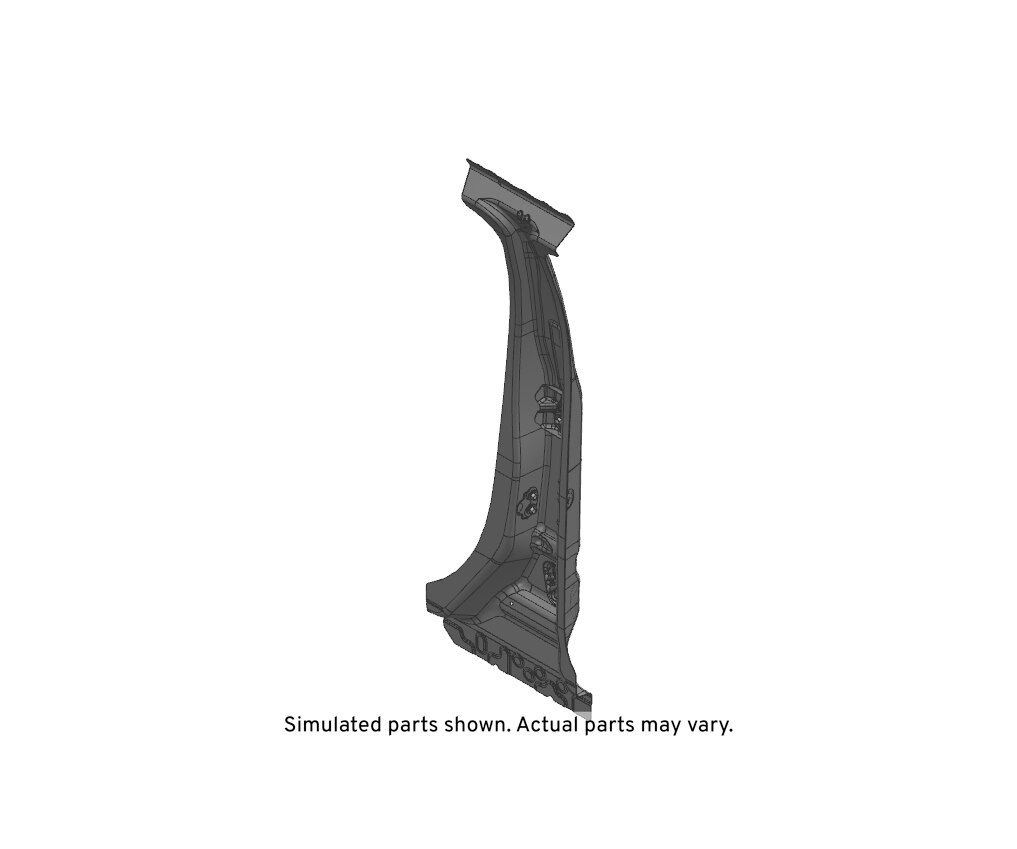 GM Genuine Parts Passenger Side Center Pillar Outer Panel Reinforcement