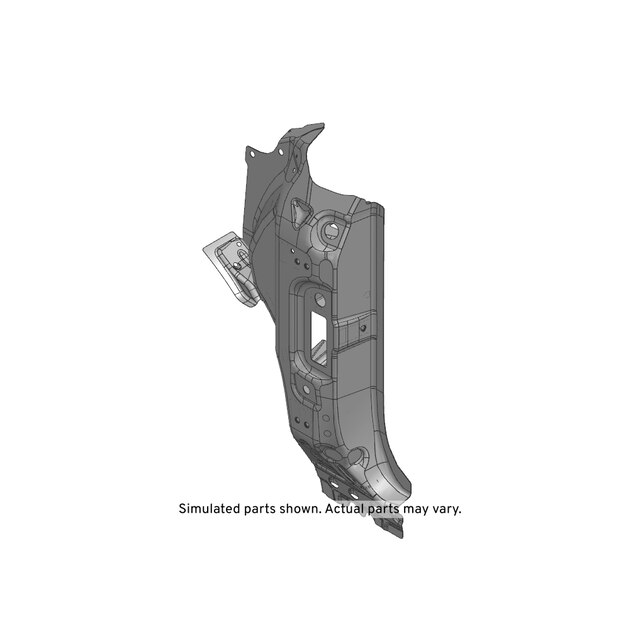 GM Genuine Parts Driver Side Body Hinge Pillar Outer Panel Reinforcement