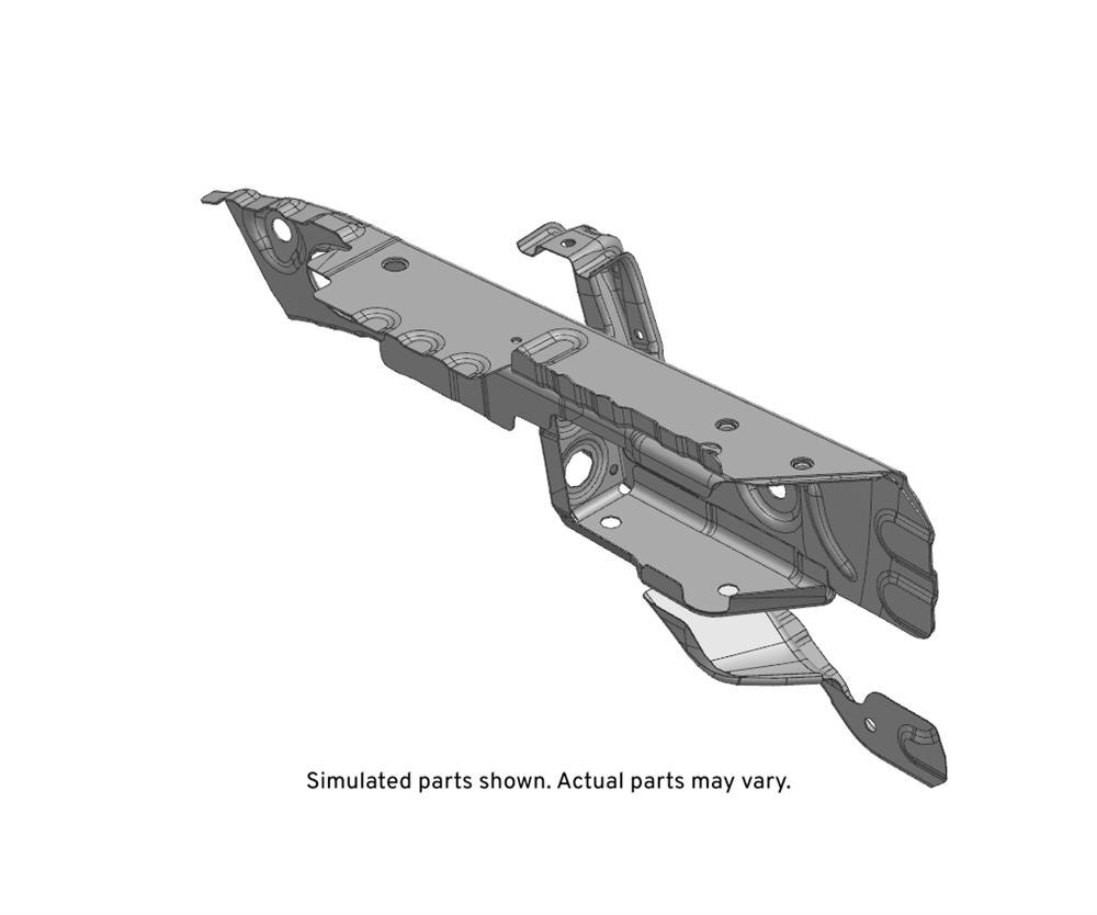 GM Genuine Parts Passenger Side Front Compartment Upper Side Rail