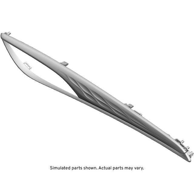 GM Genuine Parts Agallocha Rear Passenger Side Door Trim Panel Applique