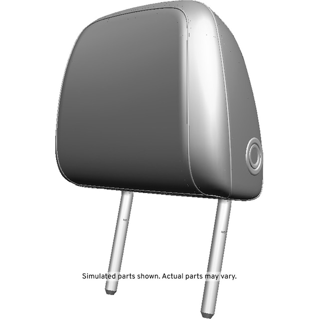 GM Genuine Parts Ash Gray Front Seat Head Restraint