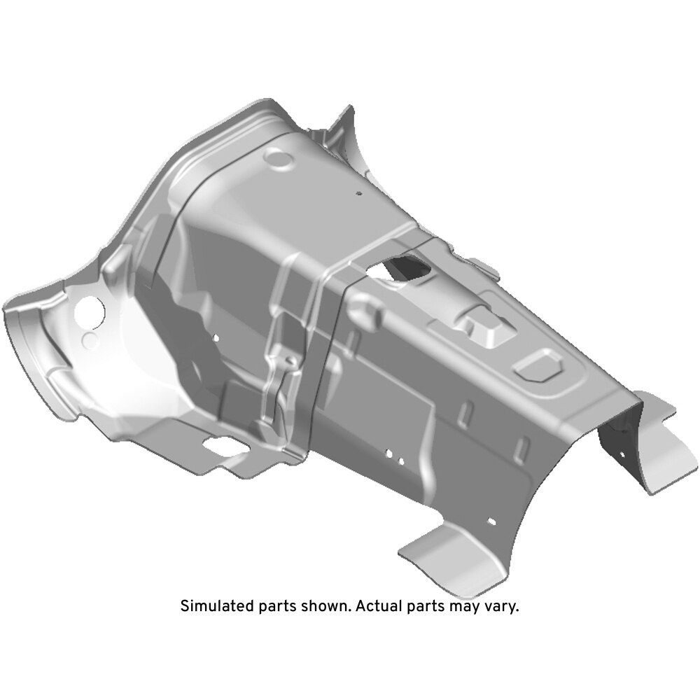GM Genuine Parts Floor Panel Front Side Insulator