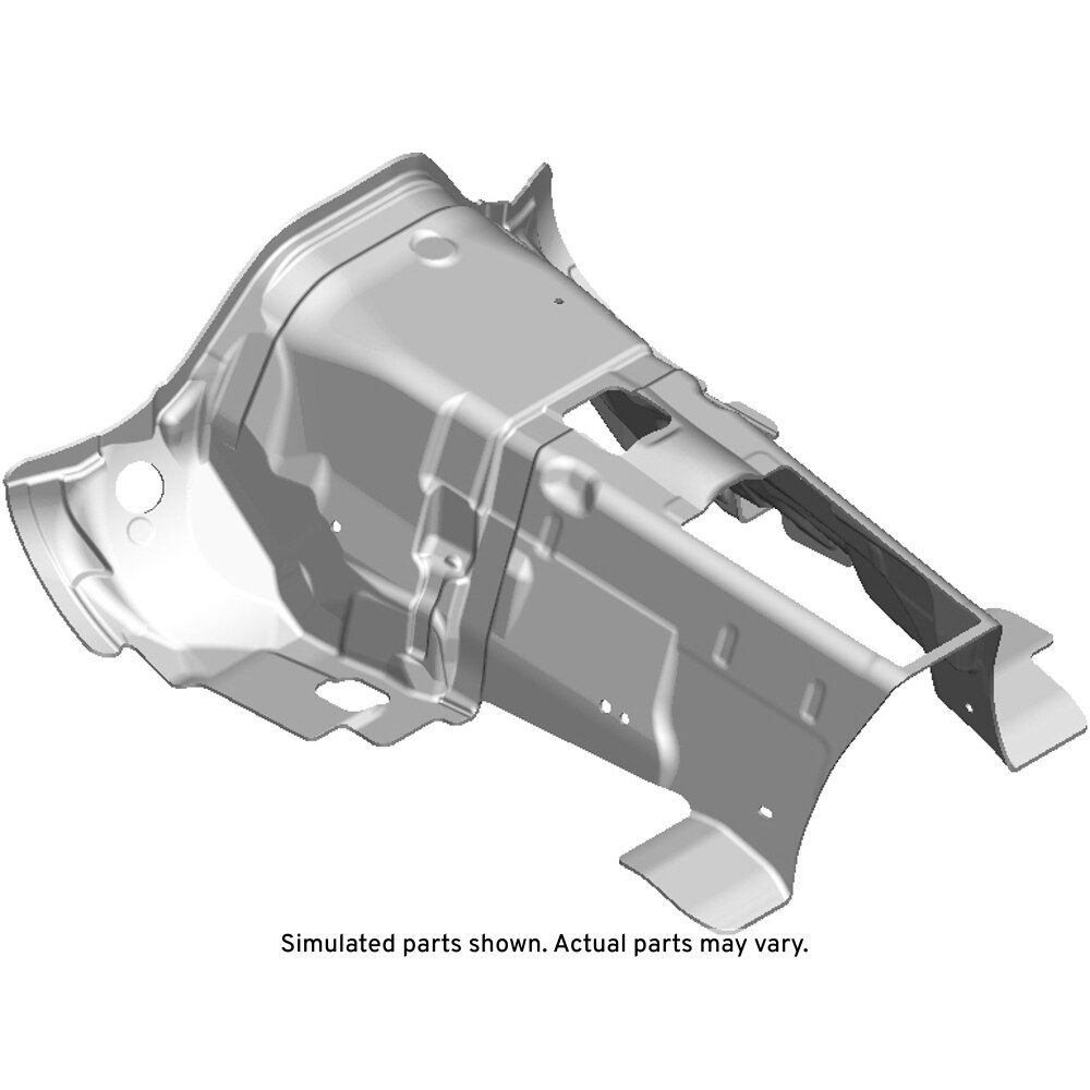 GM Genuine Parts Floor Panel Front Side Insulator