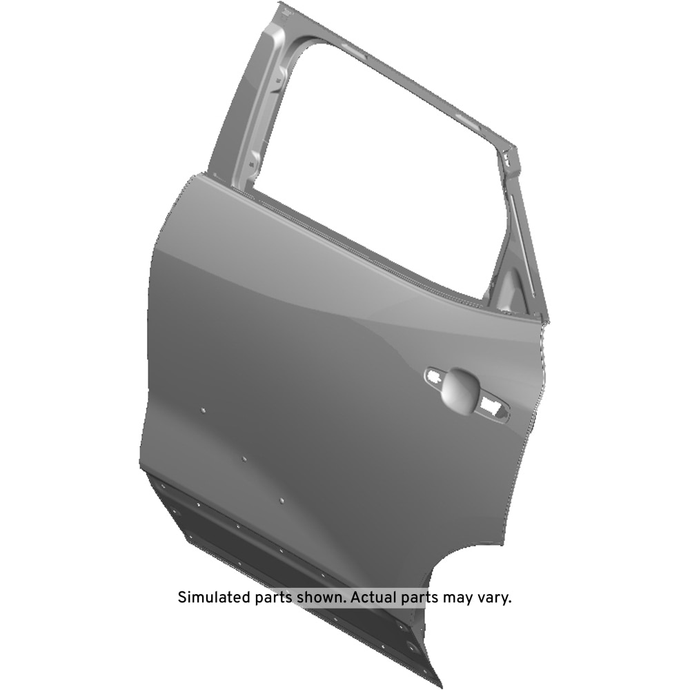 GM Genuine Parts Rear Driver Side Door