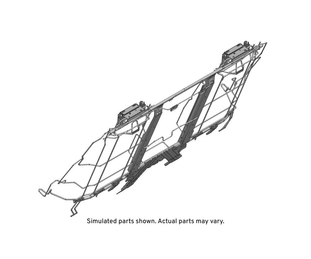GM Genuine Parts Rear Seat Back Frame